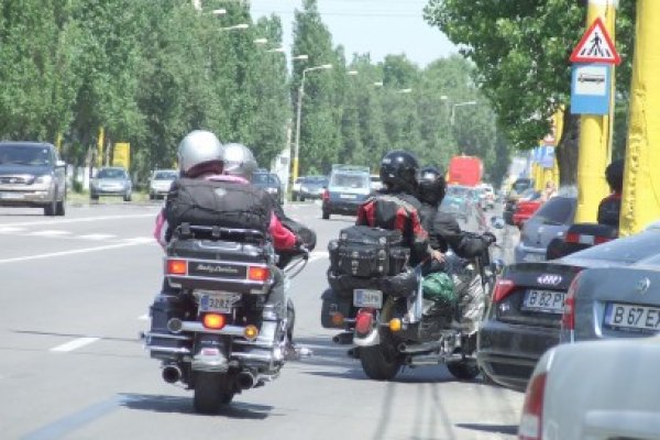Divizia de motociclete a Poliţiei Constanţa, la Seawolves